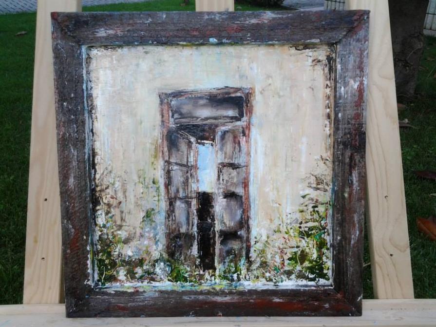 un ricordo (il vecchio rudere).... (piccolo formato)