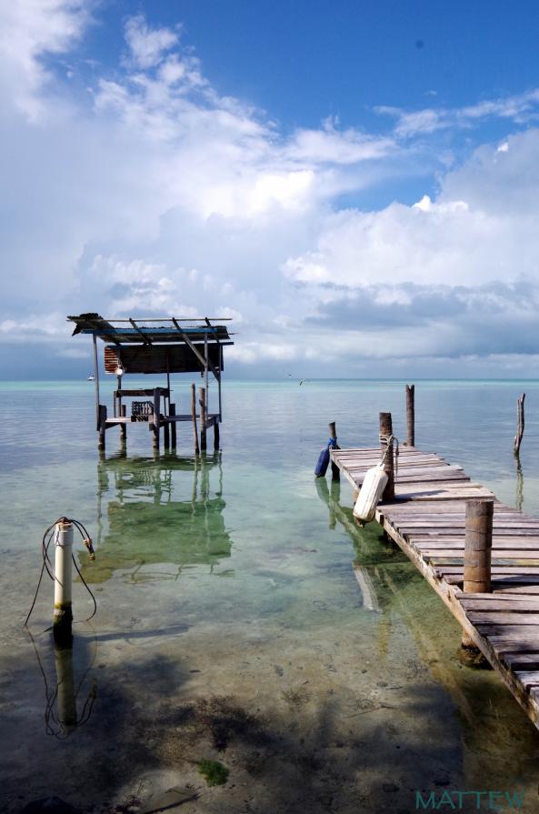 Una palafitta sul mare (Belize)
