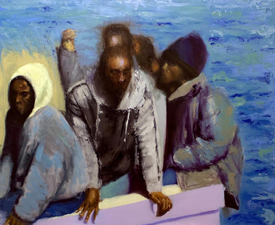 "Non fu il mare a raccoglierci  Noi raccogliemmo il mare a braccia aperte. "