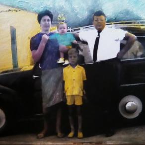 1963. Gianfranco Del Bove  in basso, con la famig!la.