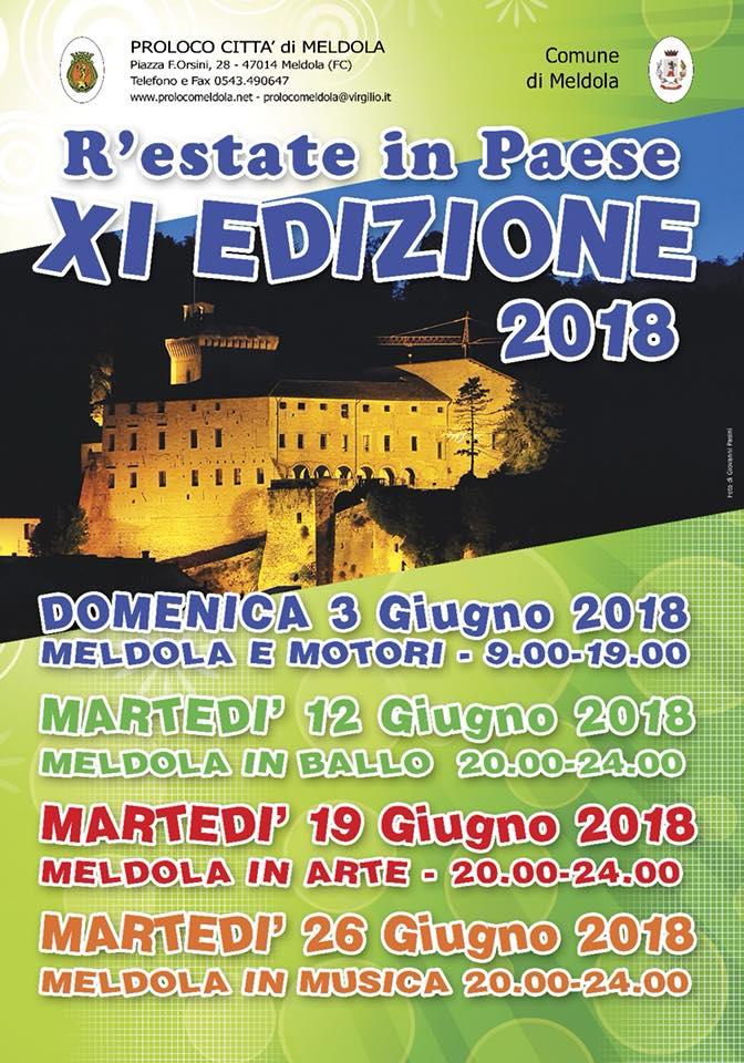 R'estate in città XI EDIZIONE 2018 R'estate in città XI EDIZIONE 2018