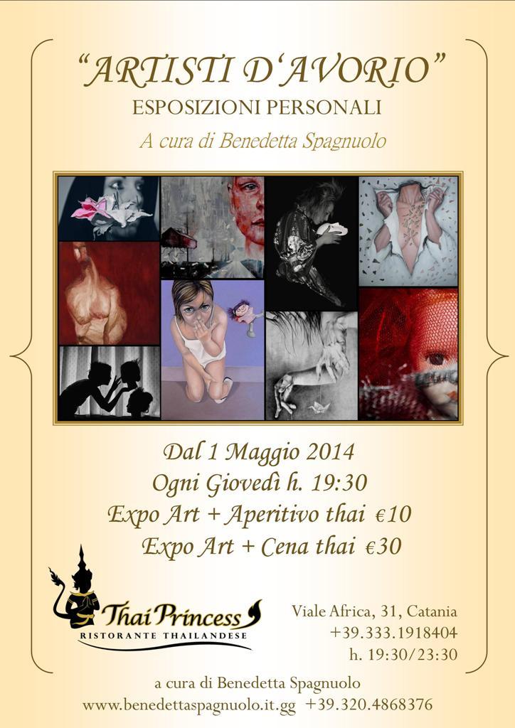 “ARTISTI D’AVORIO” Esposizioni personali a cura di Benedetta Spagnuolo “ARTISTI D’AVORIO” Esposizioni personali a cura di Benedetta Spagnuolo