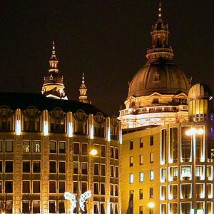 Hungary. Budapest the dark