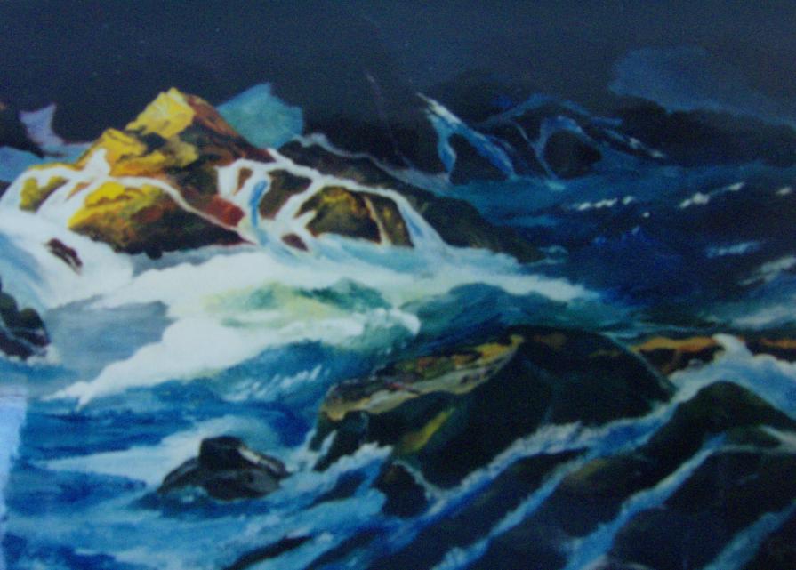 LG 0062 - Spuma tra gli scogli