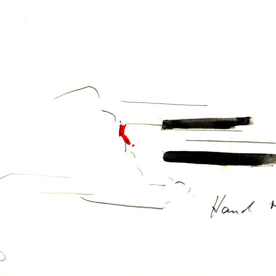 Victoria. Hand Right Playing