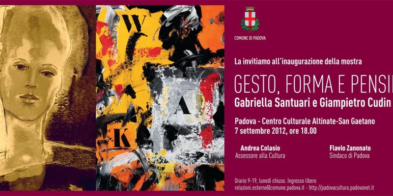 GESTO,FORMA,PENSIERO