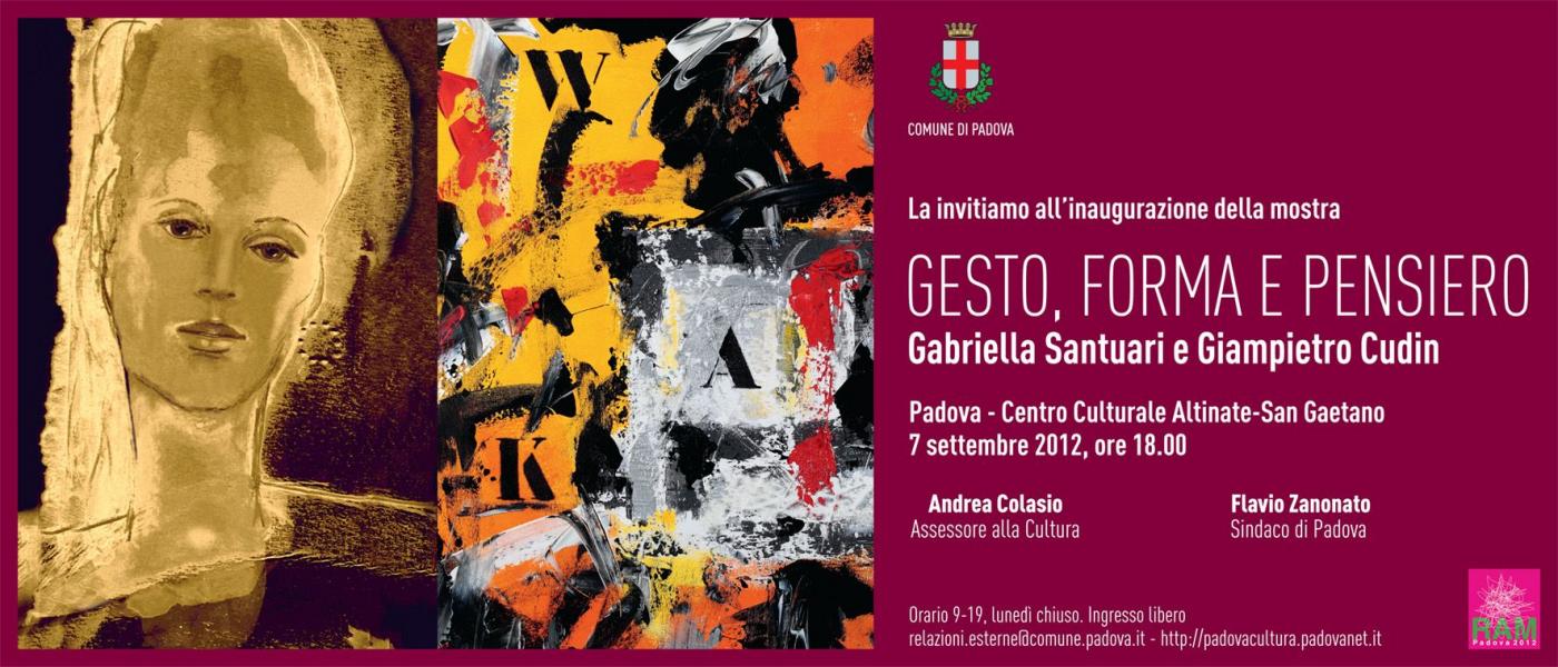 GESTO,FORMA,PENSIERO