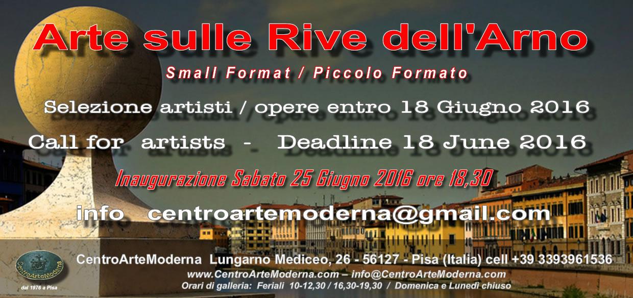Selezione Opere/Artisti  ARTE SULLE RIVE DELL'ARNO - Small Format / Piccolo Formato Ed. 2016
