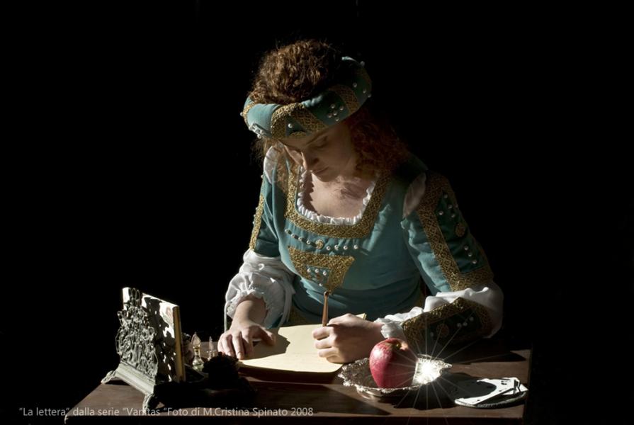 "La lettera" - dalla serie "Vanitas" 2008 "La lettera" - dalla serie "Vanitas" 2008