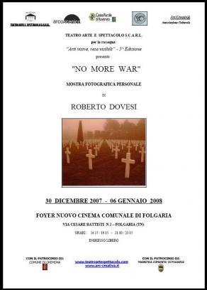 Locandina Mostra Roberto Dovesi Foyer Cinema Comunale Folgaria TN Locandina Mostra Roberto Dovesi Foyer Cinema Comunale Folgaria TN