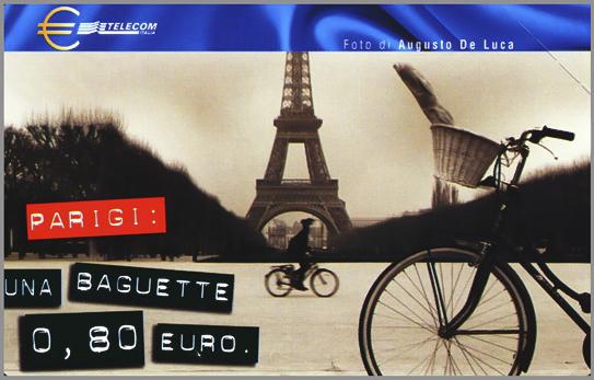 Parigi, Telephone card - image by "Augusto De Luca". /41