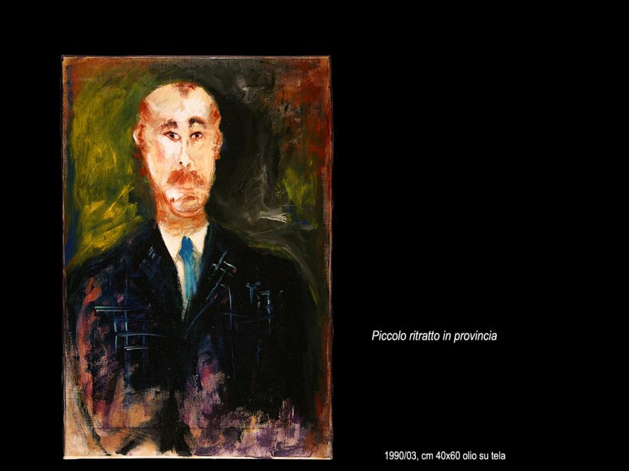 piccolo ritratto di provincia (direttore di banca)