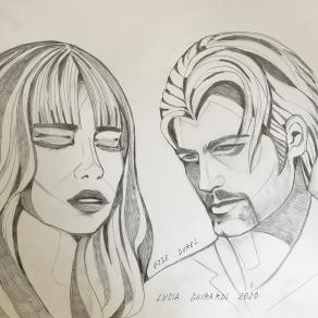 Ozge Gurel e Can Yaman visti da Lucia Ghirardi