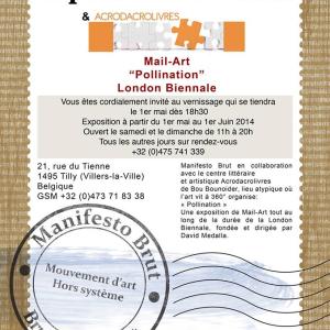 MAIL  ART POLLINATION LONDON BIENNALE