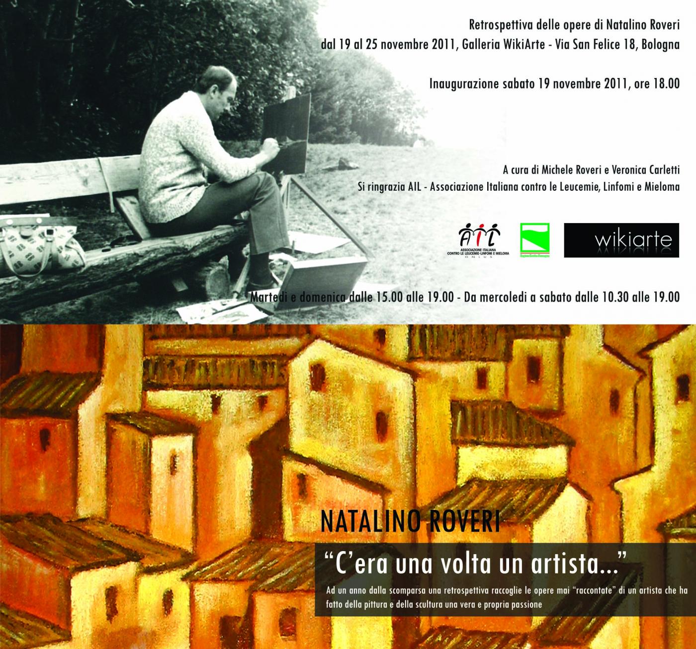 Mostra retrospettiva di NATALINO ROVERI