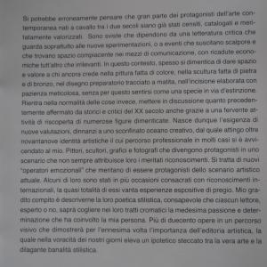 Motivazione critica all'artista Fabio Battipaglia da Sandro Serradifalco critico ed editore.