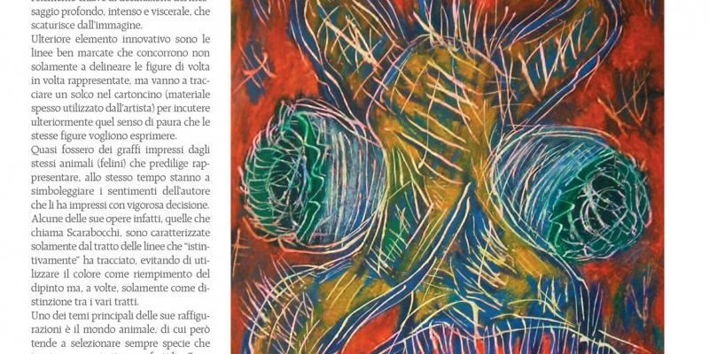 Pubblicazione con testo critico su "OverArt" di Settembre - Ottobre 2013 Pubblicazione con testo critico su "OverArt" di Settembre - Ottobre 2013