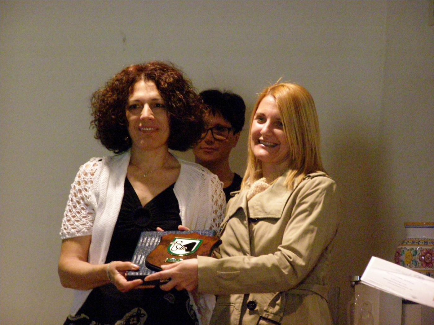 Maristella Angeli riceve il Premio di Rappresentanza “Giunta Regione Marche”