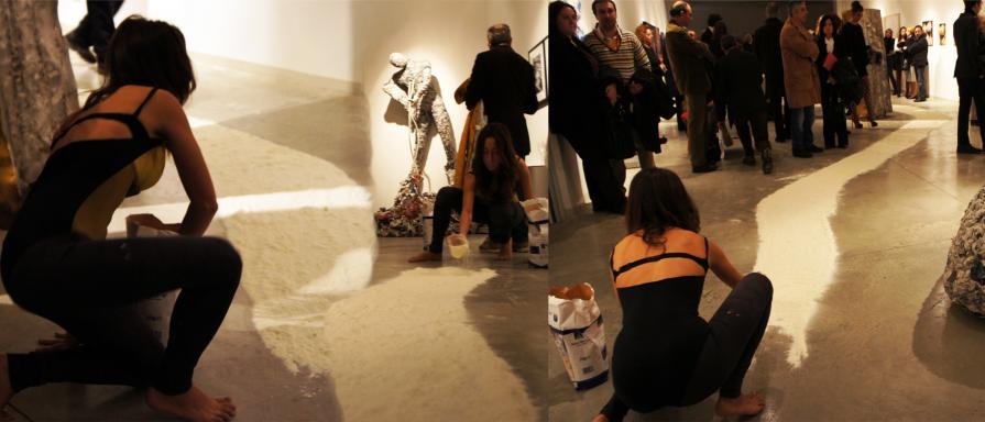 GENUFLESSIONE D'ARTE/ATTO DI DEVOZIONE di Chiara Pino