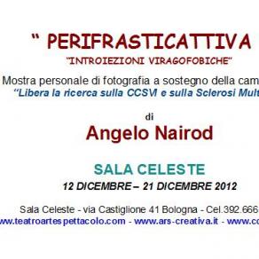 Invito Mostra personale di Angelo Nairod in Sala Celeste per CCSVI-SM Invito Mostra personale di Angelo Nairod in Sala Celeste per CCSVI-SM