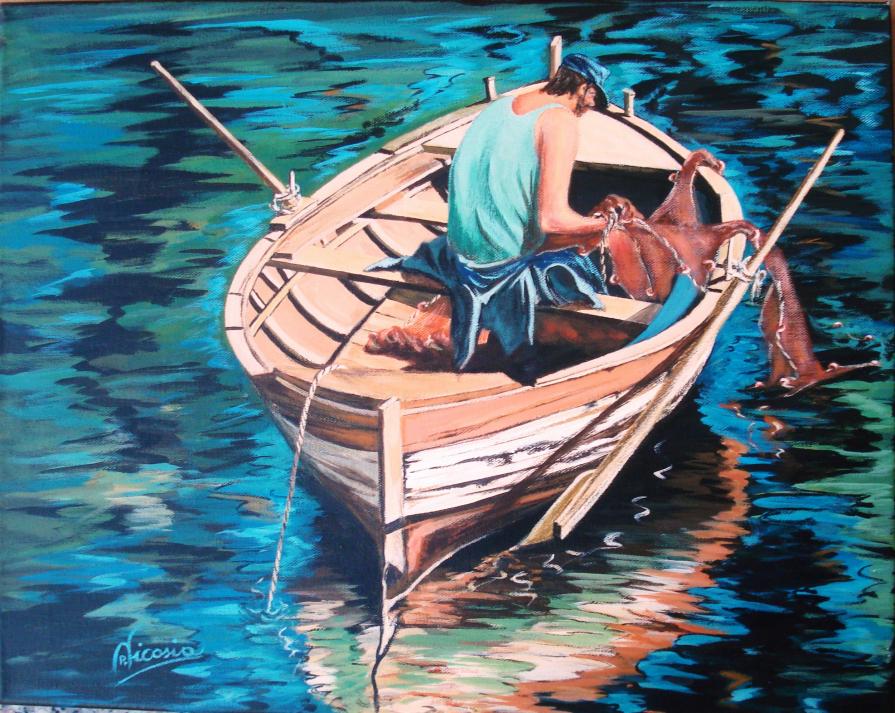 Pino Nicosia - Il pescatore 