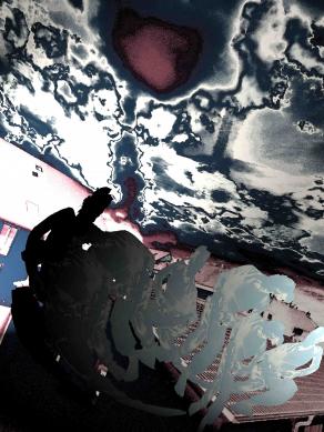 Between heaven and earth