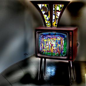 la nuova arte sta " nella televisione"