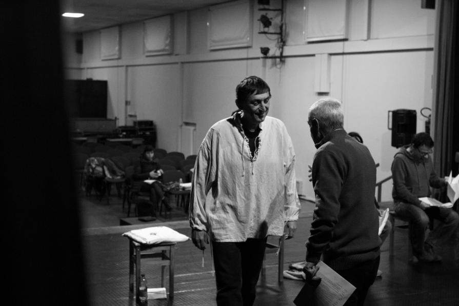 da  "  La  parte  di  Amleto ".  Lab  diretto  da  Marco  Manchisi.