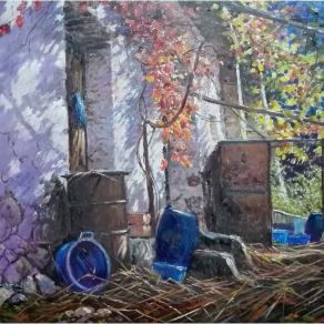 Olio: veduta a Tramonti