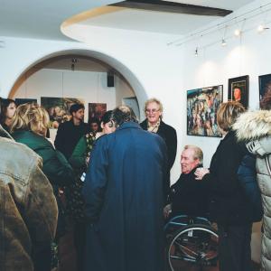 Foto del Vernissage LiveArtRoma II° Edizione -  12 Marzo 2016