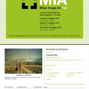 Titolo mostra : Landscape - ipotesi