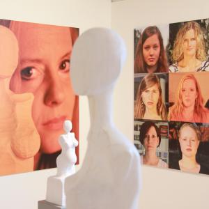 FEM - an audiovisual installation in photograpy and sculpture