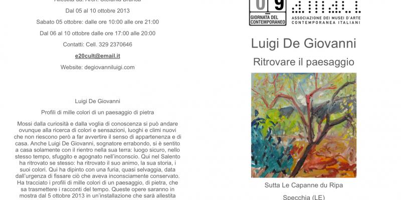 Ritrovare il paesaggio Ritrovare il paesaggio