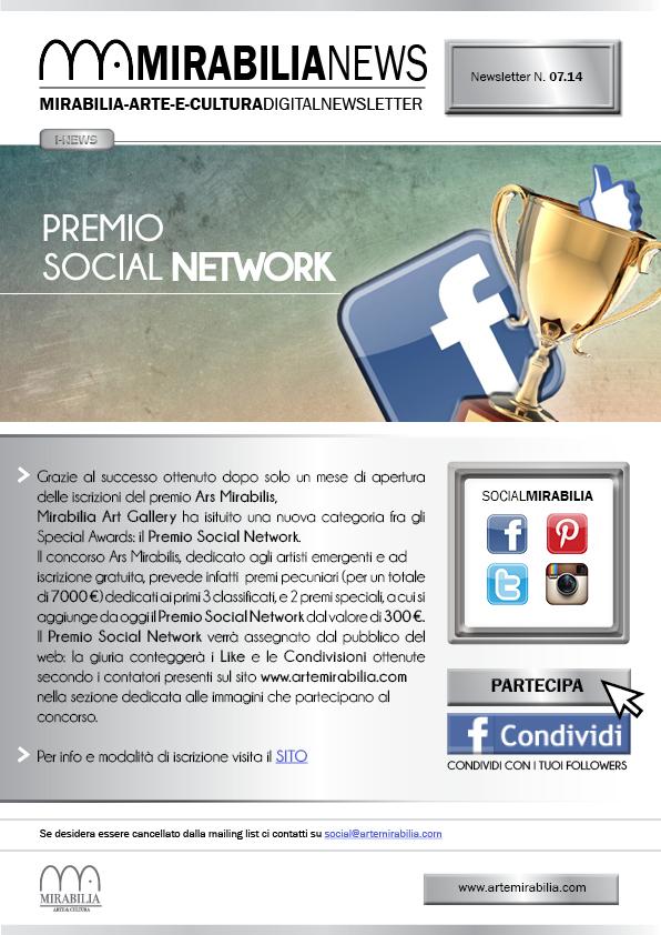 Premio Ars Mirabilis: istituito un nuovo Special Award