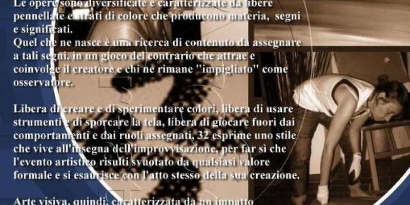 VERNISSAGE "32" di Beatrice Rovigatti VERNISSAGE "32" di Beatrice Rovigatti