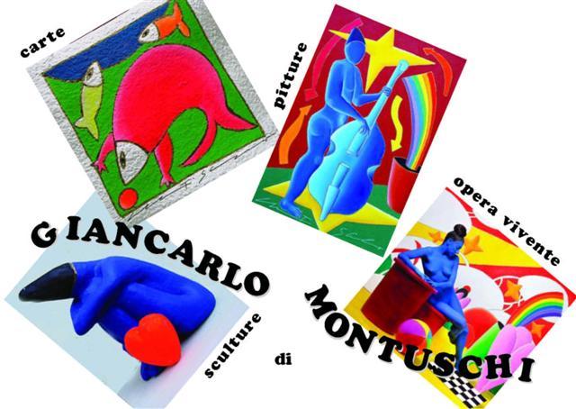 cards. paintings and sculptures by Giancarlo Montuschi 