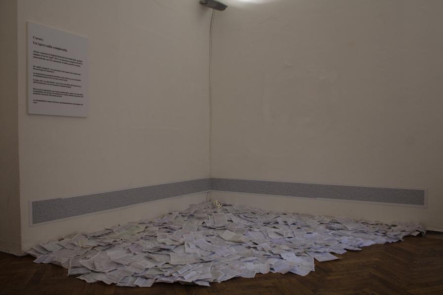 To cure (a work on complexity) To cure (a work on complexity)