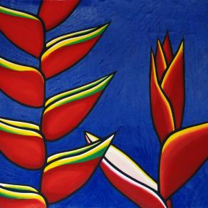 martinique fiori rossi