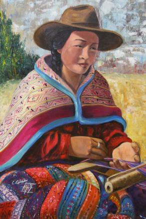 DONNA AL TELAIO - Perù