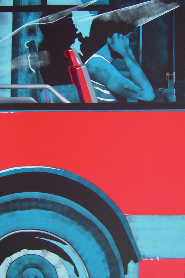 Daniela Caciagli, 'The red bus'