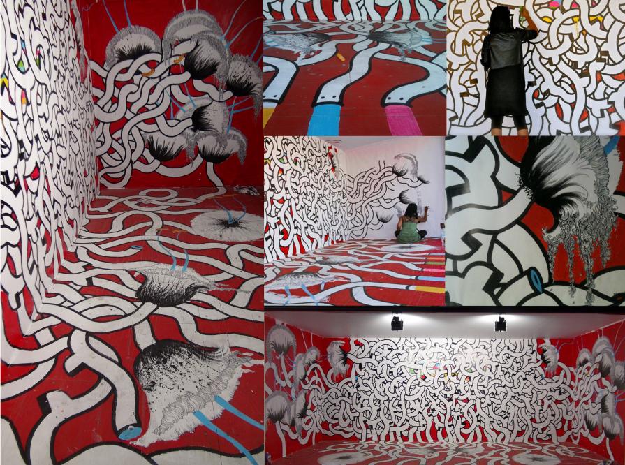 Live Painting in Old Jaffa Port, Tel Aviv