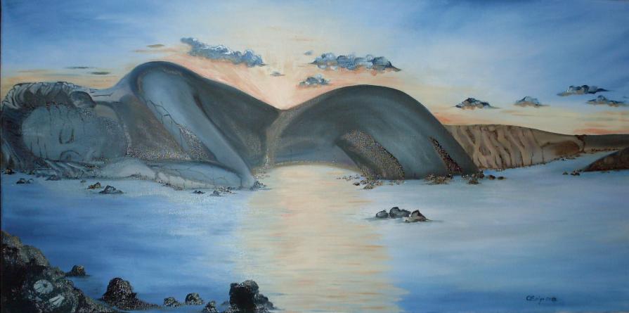 Gea riposa nel mare di Capocolonna