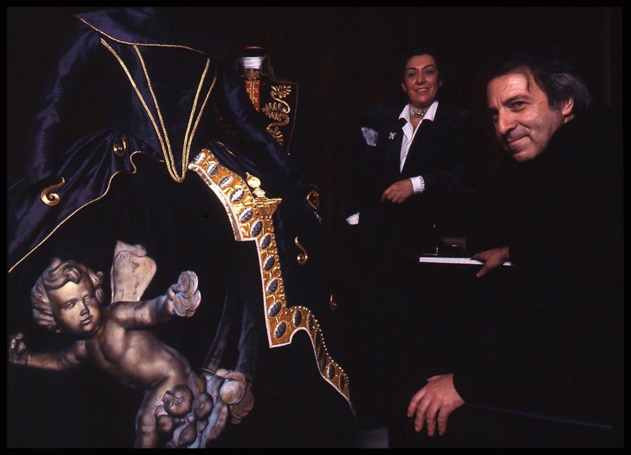 Roberto De Simone e Odette Nicoletti - foto di Augusto De Luca. / 45