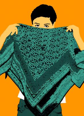 project: "different ways to wear a headscarf 2