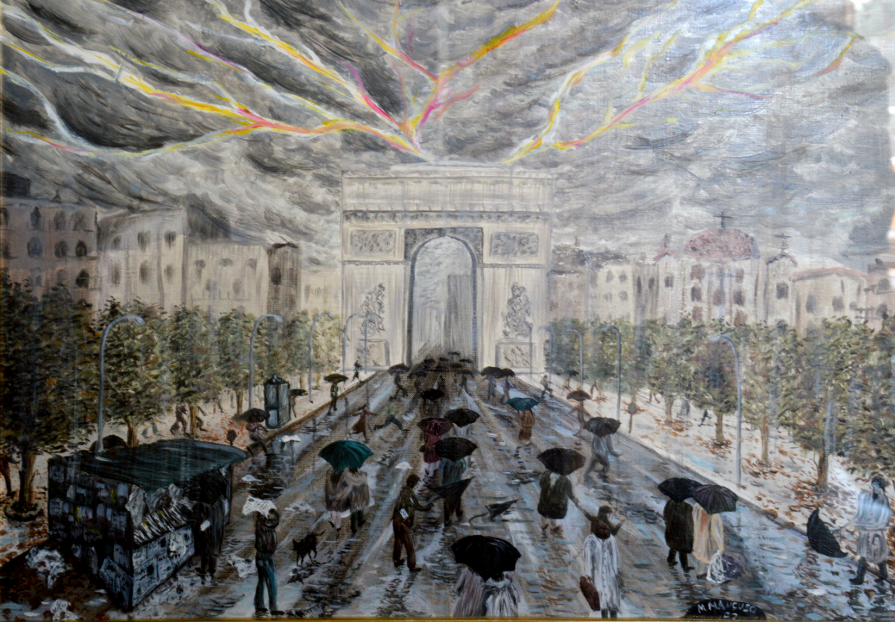 TEMPORALE SUGLI CHAMPS ELYSEE