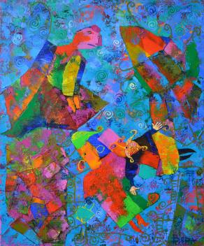 "Flight over the city"