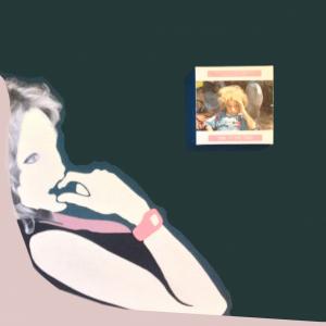 Sign 'o' the Times - A girl from minority Yazidi sect rest at the Iraqi-Syrian border