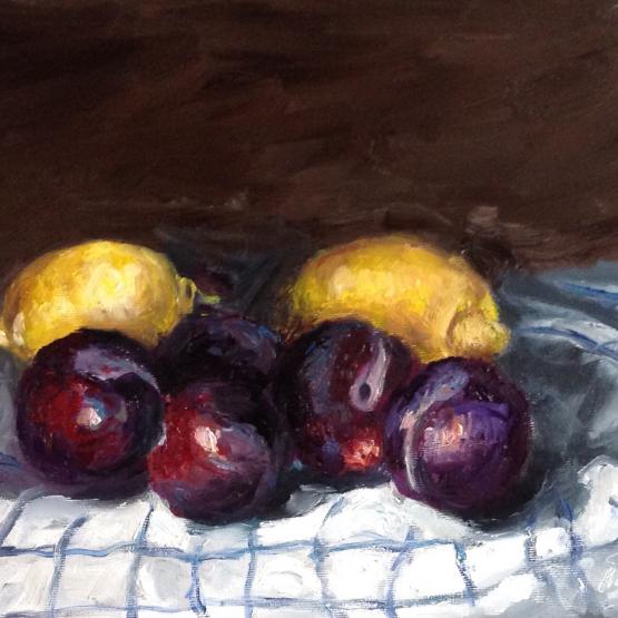 Prugne e Limoni. (Sold)
