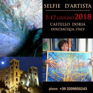 Maristella Angeli parteciperà a“Selfie d’artista” Art Dolceacqua 2018