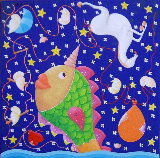 The pictorial narration of Beppe Francesconi